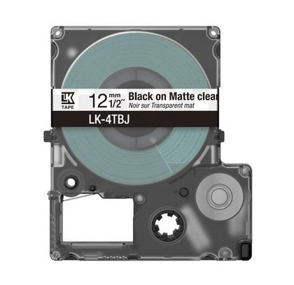 Epson C53S672065 Druckeretikett Schwarz, Transparent
