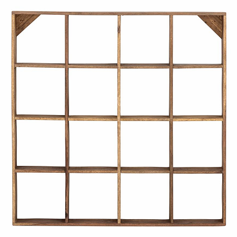 Bloomingville Tilo Regalboden Wandverteiler Holz Braun