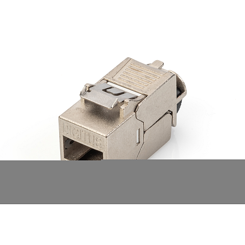 Digitus CAT 6A Keystone Modul, geschirmt mit intelligentem Kabelmanager, Set (24 Stück)