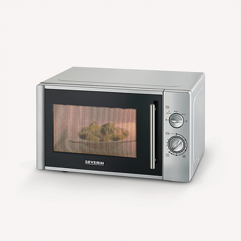 Severin 7772000 Silber Solo-Mikrowelle Arbeitsplatte 28 l 900 W
