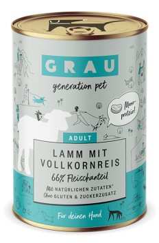 Grau 8848 Hunde-Dosenfutter Hammelfleisch Adult 400 g