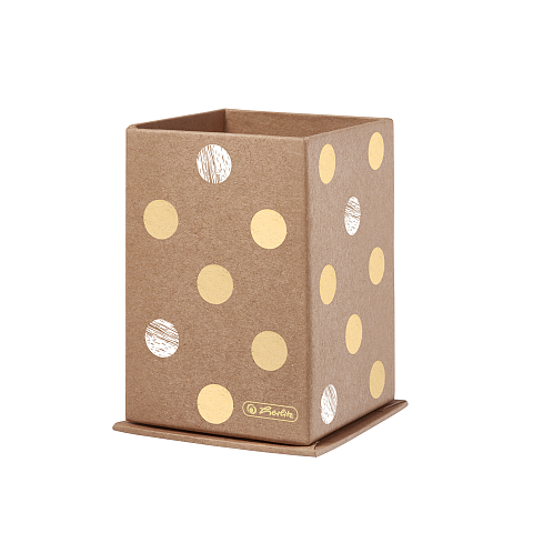 Herlitz Pure Glam Stiftehalter Gold