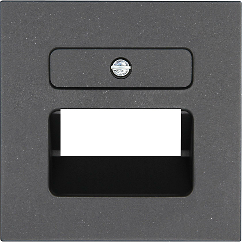 Kopp 371715181 Wandplatte/Schalterabdeckung Anthrazit