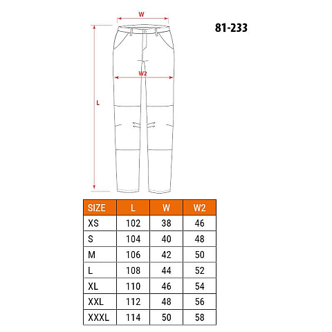 NEO tools 81-233-XXXL Schutzhose Schwarz