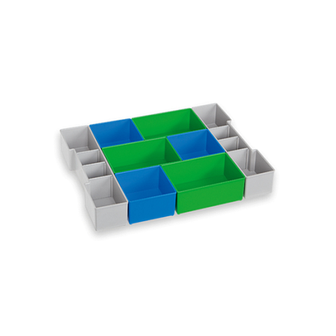 L-BOXX 6000010093 Zubehör für Aufbewahrungsbox Blau, Grün, Grau Einsatz-Set