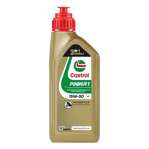 Castrol Power 1 4T 15W-50 Motoröl 1 l Motorrad