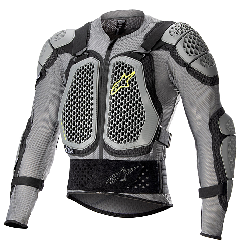 Alpinestars 6506823-915-XL Motorradjacke & -weste Männlich Schwarz, Grau, Gelb
