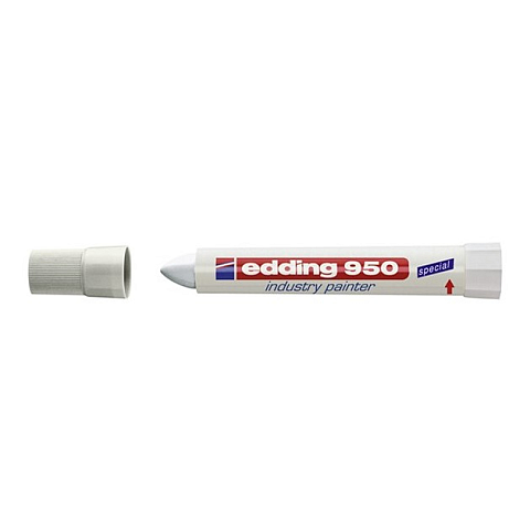 Edding 950 Permanent-Marker Rundspitze Weiß 1 Stück(e)