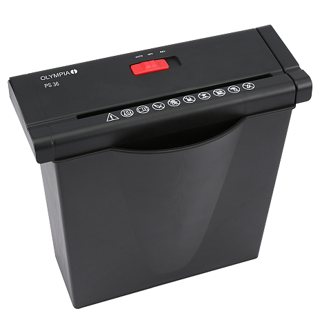 Olympia PS 36 Aktenvernichter Streifenzerkleinerung 34 cm Schwarz