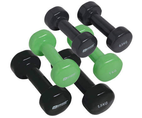 Schildkröt Fitness 960010 Hantel Kurzhantel mit festem Gewicht 6 Stück(e)
