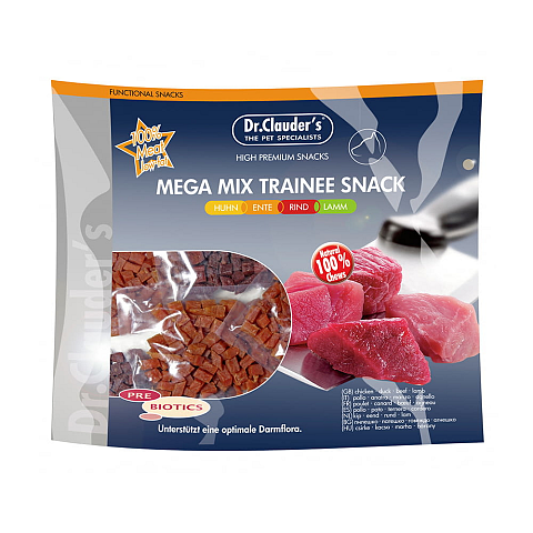Dr.Clauder‘s DOG SNACK MEGAPACK TRAINEE MIX Hund Snacks Gemischt 500 g