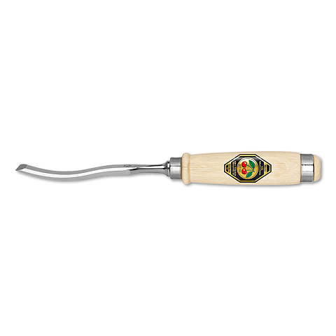 Kirschen S--Form firmer chisel Schnitzmeißel