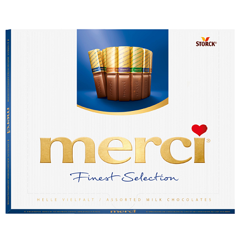 merci 0.1541.6 Schokoladenkonfekt 250 g Sortiert
