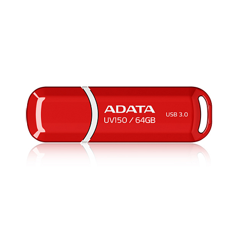 ADATA 64GB DashDrive UV150 USB-Stick USB Typ-A 3.2 Gen 1 (3.1 Gen 1) Rot