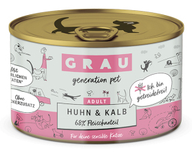 Grau 7818 Katzen-Dosenfutter 200 g