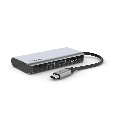 Belkin AVC006btSGY USB 3.2 Gen 1 (3.1 Gen 1) Type-C Silber