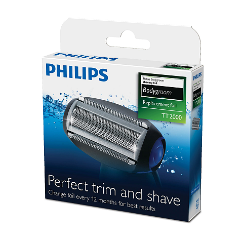 Philips BodyGroom Ersatzscherfolie TT2000/43 Ersatzscherfolie
