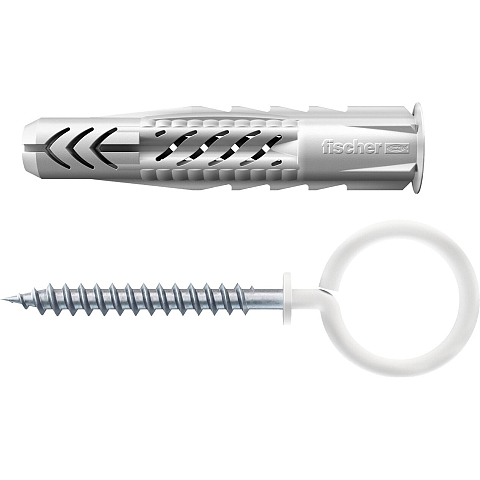 Fischer 94297 Schraubanker/Dübel 2 Stück(e) Schraubhaken & Dübelsatz