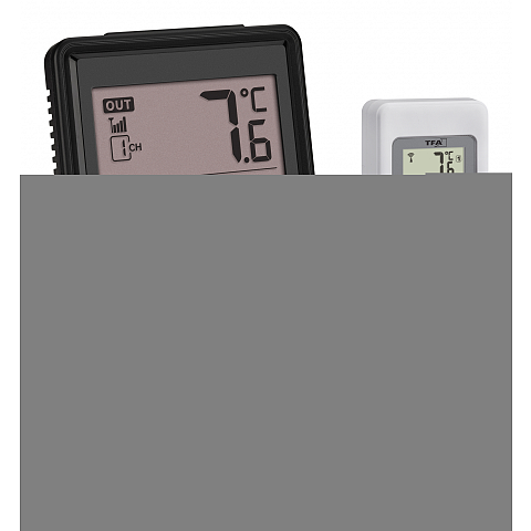 TFA-Dostmann 35.1170.01 Digitale Wetterstation Weiß Akku