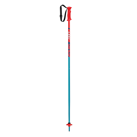 LEKI Rider Skistock 90 cm Blau, Rot Aluminium