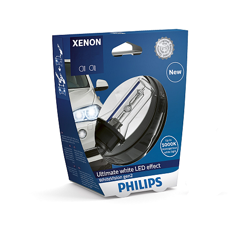 Philips Xenon WhiteVision gen2 85415WHV2S1 Xenon-Fahrzeugscheinwerferlampe