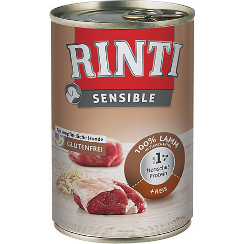 RINTI Sensible Lamm, Reis Adult 400 g