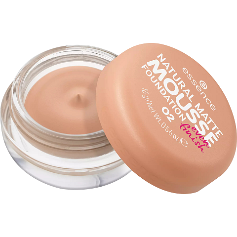 Essence 939434 Foundation-Make-up 16 g Topf Schaum 02