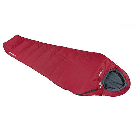 High Peak Hyperion 1M Mumienschlafsack Nylon Grau, Rot
