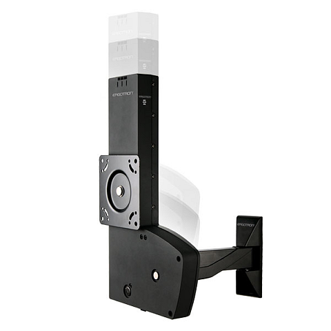 Ergotron 61-113-085 Flachbildschirm-Tischhalterung 106,7 cm (42") Wand Schwarz