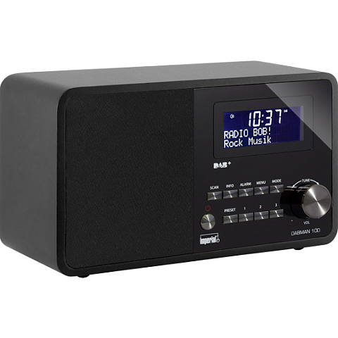 DigitalBox DABMAN 100 Tragbar Digital Schwarz