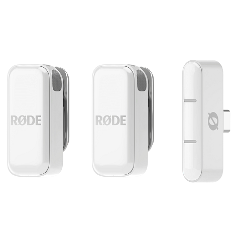 RØDE Wireless Micro Weiß Aufsteckbares Mikrofon