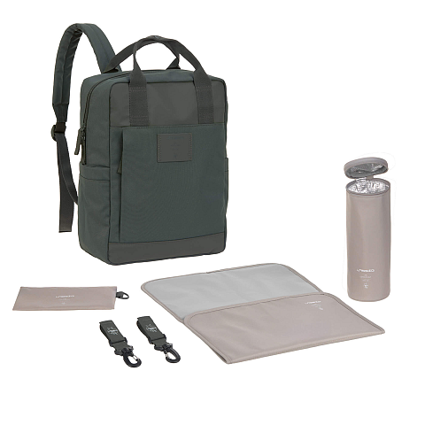 Lässig 1103039854 Rucksack Olive Polyester