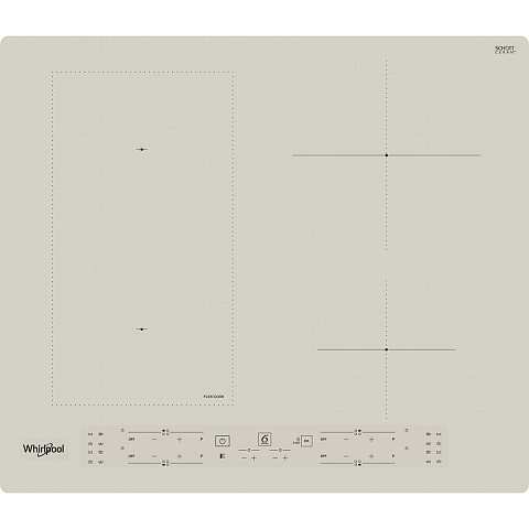 Whirlpool WLB6860NE/S Silber Integriert Zonen-Induktionskochfeld 4 Zone(n)