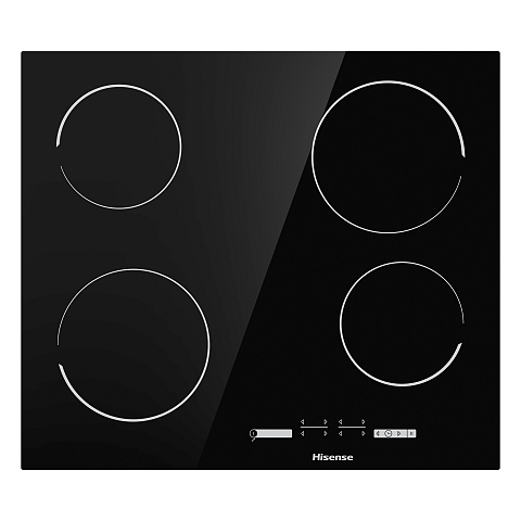 Hisense E6431C Kochfeld Schwarz Integriert Keramik 4 Zone(n)