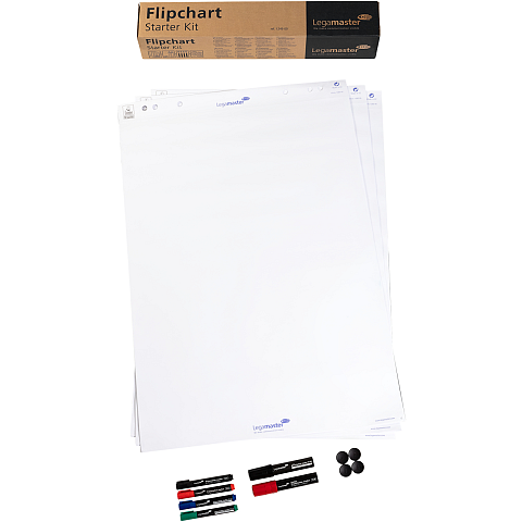 Legamaster Flipchart Starterset 14-teilig