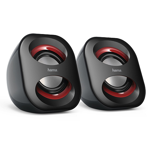 Hama Sonic Mobil 183 Schwarz, Rot Kabelgebunden 3 W
