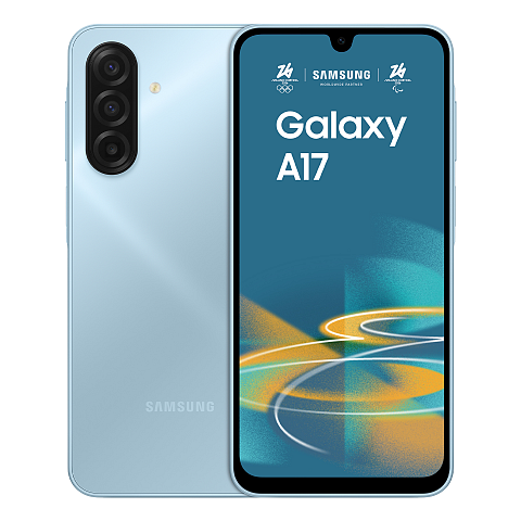 Samsung Galaxy A17 17 cm (6.7") Hybride Dual-SIM 4G USB Typ-C 8 GB 256 GB 5000 mAh Hellblau