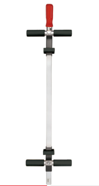 BESSEY KS100 Schraubzwinge Trägerklemme 100 cm Schwarz, Rot, Edelstahl