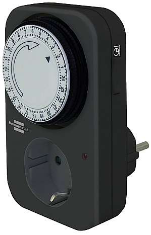 Brennenstuhl 24 h Timer MZ 20 Schwarz