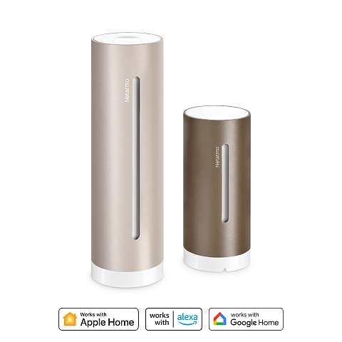 Netatmo NWS-S-EC Digitale Wetterstation Braun WLAN