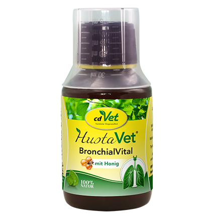 cdVet HustaVet BronchialVital 100 ml Katze / Hund Flüssigkeit