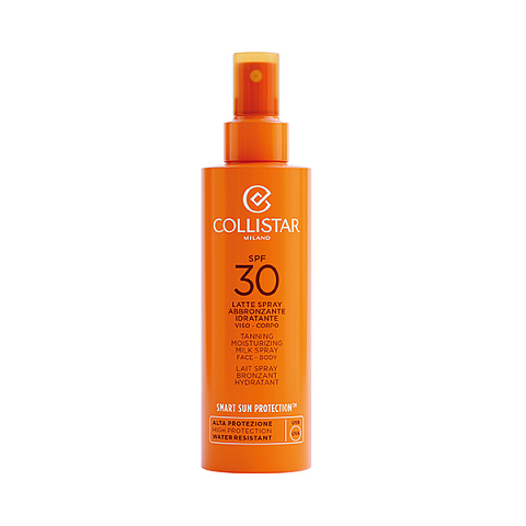 Collistar Tanning Moisturizing Milk Spray SPF30 Sonnenmilch Gesicht & Körper 30 Erwachsene