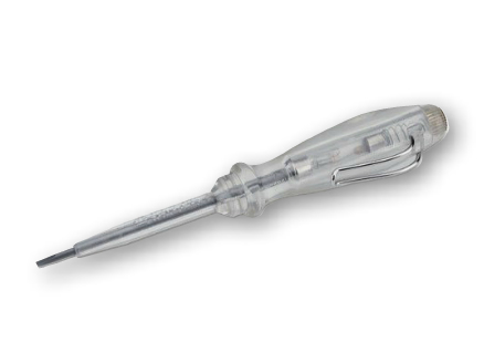 Cimco 11 1282 Schraubenzieher zur Spannungsprüfung Metallisch, Transparent