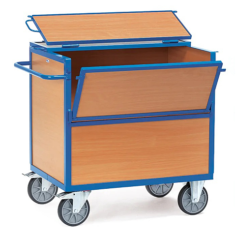fetra 2853 Bollerwagen Sperrholz, Stahl Transportwagen