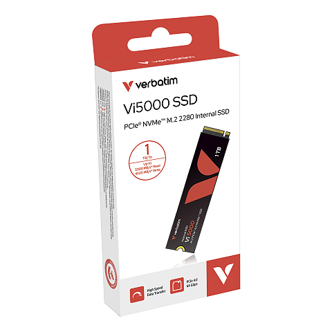 Verbatim Vi5000 1 TB M.2 PCI Express 4.0 NVMe 3D NAND
