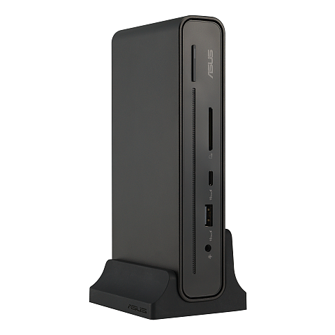 ASUS Triple Display USB-C Dock Duo DC301 Kabelgebunden Schwarz