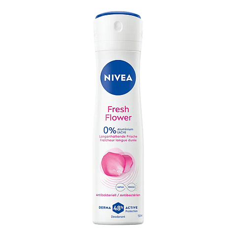 NIVEA Fresh Flower Deo Spray Frauen Spray-Deodorant 150 ml 1 Stück(e)
