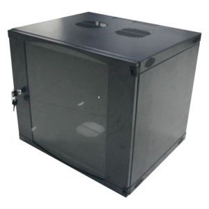 LogiLink W06F64B Rack Wandmontiertes Regal Schwarz