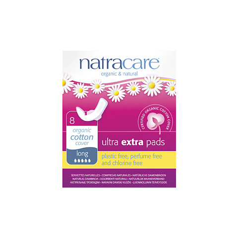 Natracare 771476 Damenhygieneprodukt Damenbinde 8 Stück(e)