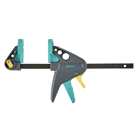 wolfcraft GmbH 3456000 Schraubzwinge 15 cm Grün, Grau, Gelb